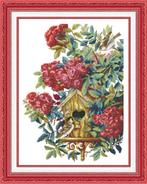 # Compleet nieuw borduurpakket; Birds nest #, Ophalen of Verzenden, Nieuw, Handborduren, Borduurpakket