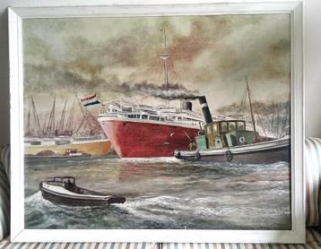 GROOT) Drukte in Rotterdamse haven - lees : C. v. Ekelenburg beschikbaar voor biedingen