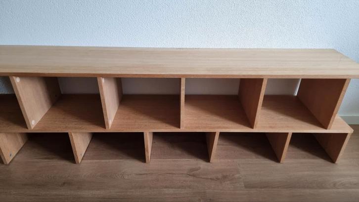 Woood Vakkenkast Uitbreidingsstuk, Huis en Inrichting, Kasten | Boekenkasten, Gebruikt, 150 tot 200 cm, Minder dan 100 cm, 25 tot 50 cm