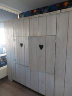 Waanzinnig leuk. Kinderbed.      White wash. Grenen, Huis en Inrichting, Slaapkamer | Complete slaapkamers, Ophalen of Verzenden