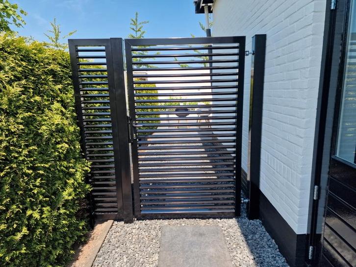 maatwerk Poorten en hekwerk!, Tuin en Terras, Tuinhekken en Hekwerk, Nieuw, Sierhekwerk, IJzer, Met poort, Ophalen of Verzenden