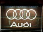 Led Lichtbord AUDI 3d neon look, Ophalen of Verzenden, Nieuw, Lichtbak of (neon) lamp