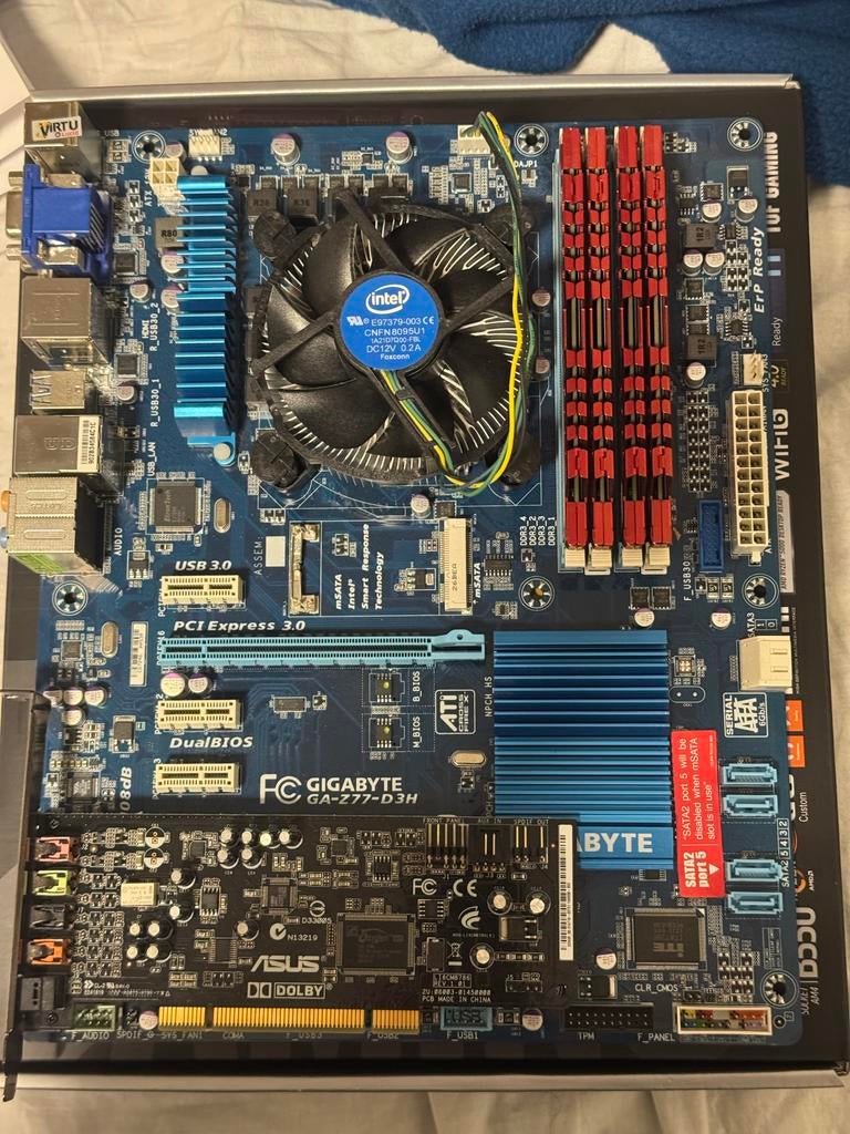 i5-3570k Gaming PC Upgrade Kit - Moederbord, CPU, RAM, Ophalen of Verzenden, Gebruikt, Intel, DDR3