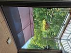 Zonnescherm klemluifel antraciet, Ophalen, Gebruikt, Knikarmscherm