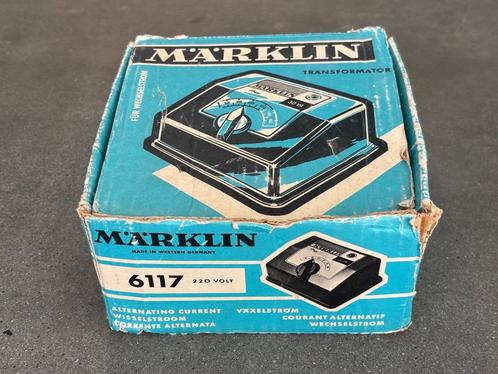 Märklin 6117 transformator 30 VA, Hobby en Vrije tijd, Modeltreinen | H0, Gebruikt, Transformator of Voeding, Wisselstroom, Märklin