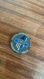 COIN Airmarshal NEWWARK, Verzamelen, Ophalen of Verzenden, Landmacht, Nederland, Embleem of Badge