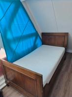 Antiek Scheepsbed / Twijfelaar - 200x106,5 cm, Huis en Inrichting, Slaapkamer | Bedden, Gebruikt, 200 cm, Hout, Antiek