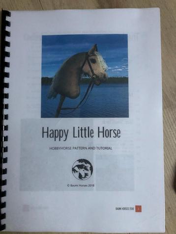 Patroon / handleiding zelf hobbyhorse maken beschikbaar voor biedingen