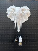 wandlamp olifant (wit) 40x40cm/Nieuw!, Ophalen, Nieuw, Woondecoratieeindhoven, Woondecoratieeindhoven
