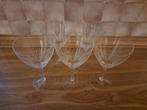 Set van 5 vintage glazen, Ophalen, Glas of Glazen, Effen, Glas