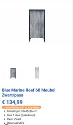 Blue Marine Reef 60 Meubel - Aquariumkast, Ophalen, Zo goed als nieuw, 25 tot 50 cm, Met deur(en)