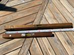 Vintage waterpassen set (60 & 40cm) hout, stabila, Ophalen of Verzenden