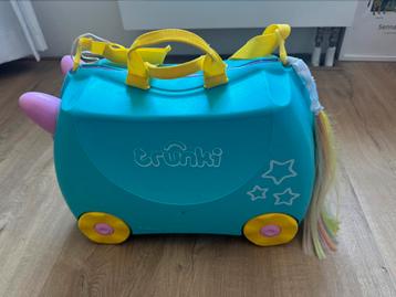 Trunki Eenhoorn Kinderkoffer – Ride-on Trolley beschikbaar voor biedingen