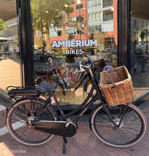 Cortina U4 elektrische damesfiets middenmoter, Fietsen en Brommers, Elektrische fietsen, Gebruikt, Overige merken