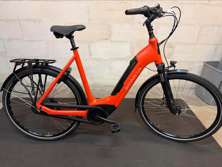 2021 sparta C-grid 500wh ebike bosch plus motor 61cm oranje, Fietsen en Brommers, Elektrische fietsen, Zo goed als nieuw, Sparta