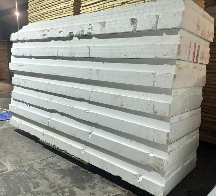 200 m² EPS / Tempex gebruikte vloer isolatieplaten - 300 mm, Hobby en Vrije tijd, Overige Hobby en Vrije tijd, Gebruikt, Ophalen