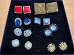 Vintage oorbellen: 8 sets oorclips, Verzenden, Zo goed als nieuw