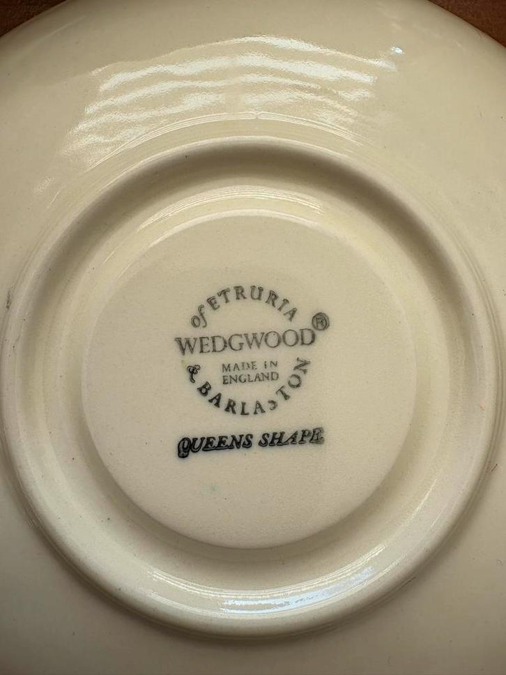 Wedgewood servies - Royal Shape / Queens Shape / Queens Ware, Huis en Inrichting, Keuken | Servies, Bord(en), Wedgwood, Porselein