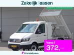 Volkswagen Crafter 140pk Kipper met Kist Trekhaak Airco Euro, Gebruikt, Euro 6, 4 cilinders, Volkswagen