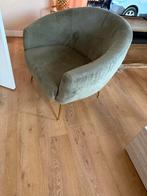 Fauteuil olijfgroen, Ophalen, Zo goed als nieuw, 75 tot 100 cm, 50 tot 75 cm