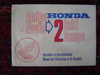 Honda Amigo Novio 1975 garantie / instructie boekje, Ophalen of Verzenden