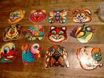Hond kat vis eend vintage hippie sticker stickers RARE dier, Ophalen of Verzenden, Zo goed als nieuw, Overige typen