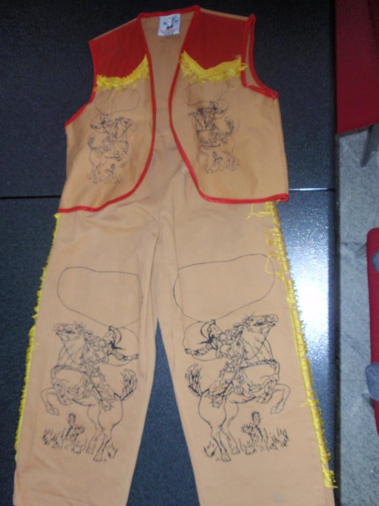 cowboy/sheriff pak maat 128, Ophalen of Verzenden, Gebruikt, 122 t/m 128, Jongen of Meisje