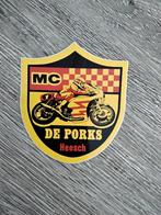 MC De Porks motor sticker, Ophalen of Verzenden, Zo goed als nieuw, Auto of Motor