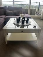 Salontafel ikea met lade, Huis en Inrichting, Ophalen, 50 tot 100 cm, Vierkant, Glas
