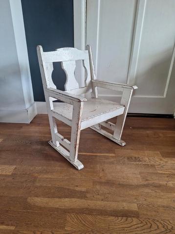 Vintage Kinderstoel, jaren '20/'30 brocante  beschikbaar voor biedingen