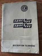 CZ 125 en 175 cc handleiding., Motoren, Ophalen of Verzenden, Overige merken