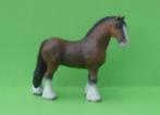 Shire hengst, dierfiguur Bullyland, Ophalen of Verzenden, Gebruikt, Paard, Beeldje of Figuurtje