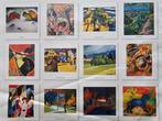 12 prachtige kunstprints – Der Blaue Reiter – (46,5x48cm), Ophalen of Verzenden