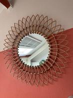 Spiegel rotan, Huis en Inrichting, Ophalen, Rond, Nieuw, 75 tot 100 cm