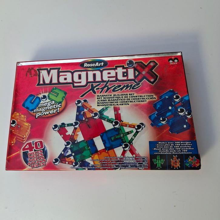 Magnetix X-treme - Ziet er nog goed uit!, Kinderen en Baby's, Speelgoed | Bouwstenen, Gebruikt, Overige merken, Ophalen of Verzenden
