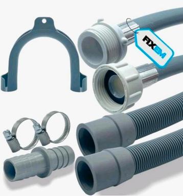 Fixem - 3,5M Verlengslang set voor vaatwasser (toe+afvoer) beschikbaar voor biedingen
