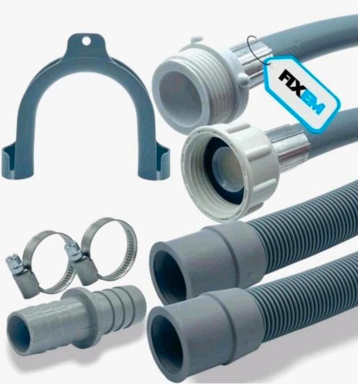 Fixem - 3,5M Verlengslang set voor vaatwasser (toe+afvoer), Witgoed en Apparatuur, Vaatwasmachines, Nieuw, Ophalen of Verzenden