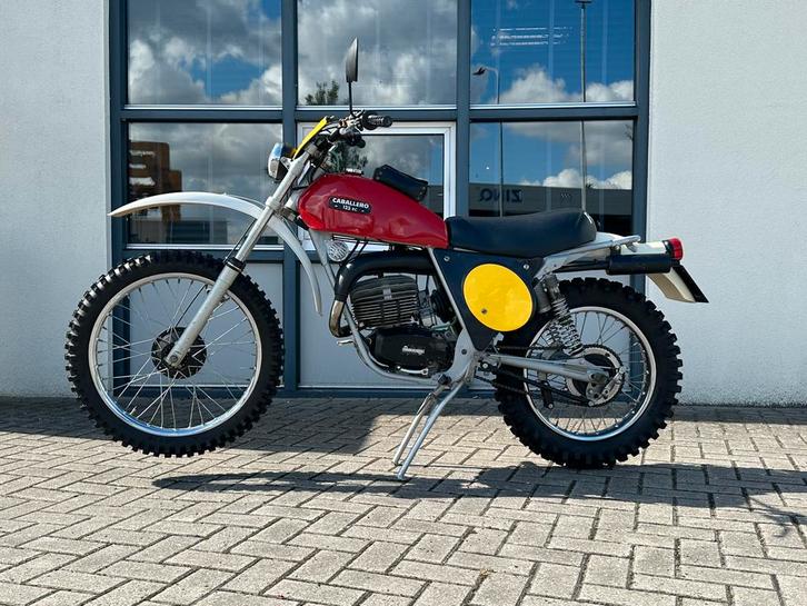 Fantic Caballero 125 cc in mooie staat, Motoren, Motoren | Oldtimers, Enduro, 1 cilinder, Minimaal motorrijbewijs A1, Ophalen