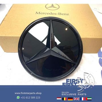 Mercedes STER ZWART EMBLEEM W177 W247 W118 H247 FACELIFT W20