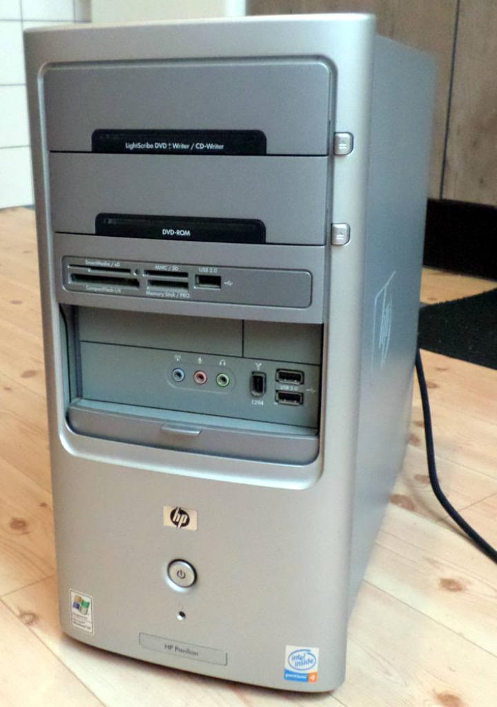 HP Pavilion t3160, Pentium 4, Windows XP SP 2, Computers en Software, Desktop Pc's, Gebruikt, 3 tot 4 Ghz, HDD, Minder dan 4 GB