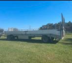 Veldhuizen schamel aanhangwagen 7.5 ton luchtgeremd, Auto diversen, Ophalen, Zo goed als nieuw