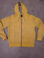 Vintage DC Vest Geel Grafisch - Maat L, Maat 52/54 (L), Geel, DC, Ophalen of Verzenden