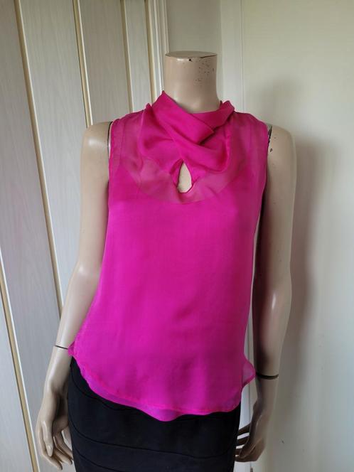 Ralph Lauren zijde roze top maat, Kleding | Dames, Tops, Zo goed als nieuw, Roze, Zonder mouw, Ophalen of Verzenden