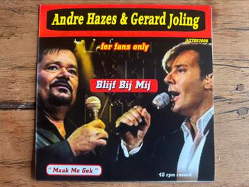 Blijf bij mij, André Hazes & Gerard Joling, vinyl, nieuw