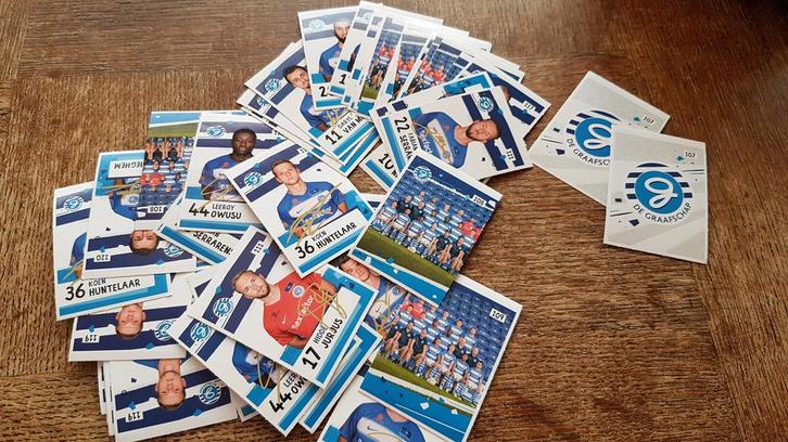 De Graafschap voetbalplaatjes, Verzamelen, Sportartikelen en Voetbal, Nieuw, Poster, Plaatje of Sticker, Overige binnenlandse clubs