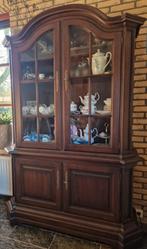 Mulleman kast vakmanschap en kwaliteit zie foto's, Ophalen, 100 tot 150 cm, Glas, Klassiek