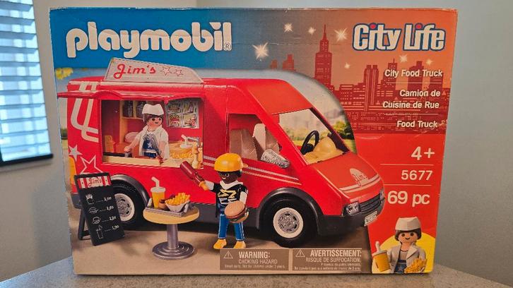 Playmobil 5677 Jim's Frietkraam nieuw in doos, Kinderen en Baby's, Speelgoed | Playmobil, Nieuw, Complete set, Ophalen of Verzenden