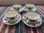 Vintage boerenbont servies (Triumph), Ophalen, Gebruikt, Overige typen, Aardewerk