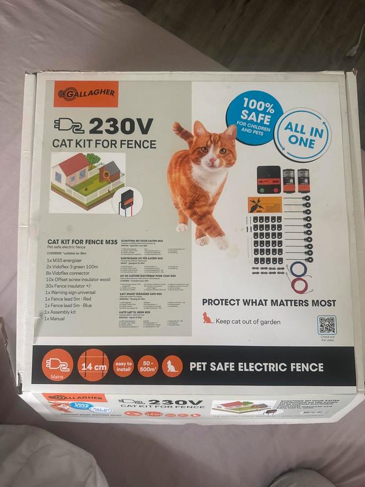 Schutting set voor katten, Dieren en Toebehoren, Overige Dieren-accessoires, Zo goed als nieuw, Ophalen of Verzenden