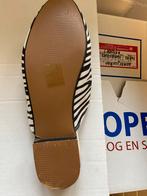 Sergio Todzi Zebra Muiltjes - Maat 38 - Nieuwstaat!, Kleding | Dames, Ophalen, Zo goed als nieuw, Zwart, Sandalen of Muiltjes